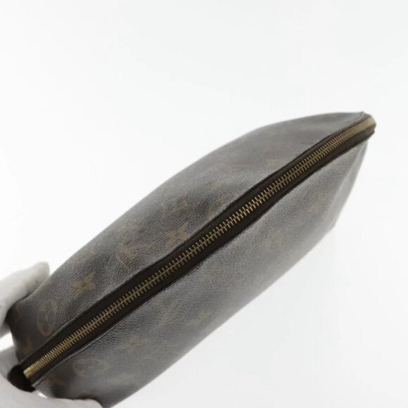 LOUIS VUITTON Monogram Trousse Demi Ronde Cosmetic Pouch M47520 LV Auth 94325 - Picture 6 of 15